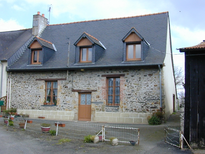 Ferme, la Cour Verte (Saint-Aubin-du-Pavail fusionnée en Châteaugiron en 2017)