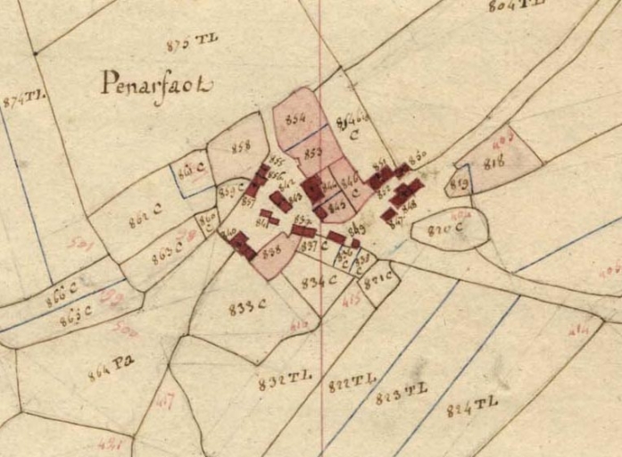 Hameau, Pen ar Favot (Saint-Rivoal)
