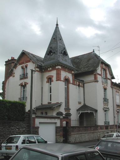 Hôtel à deux unités d'habitation, dit hôtel Lacouture et Le Normand, 3 et 5 rue Anatole-Le Braz (Rennes)