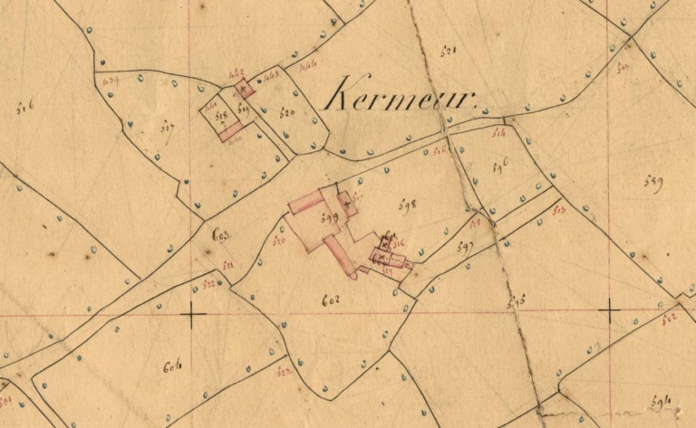 Hameau, Kerveur (Saint-Ségal)
