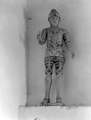 Statue (petite nature) : saint Julien, chapelle Saint-Julien (Limerzel)