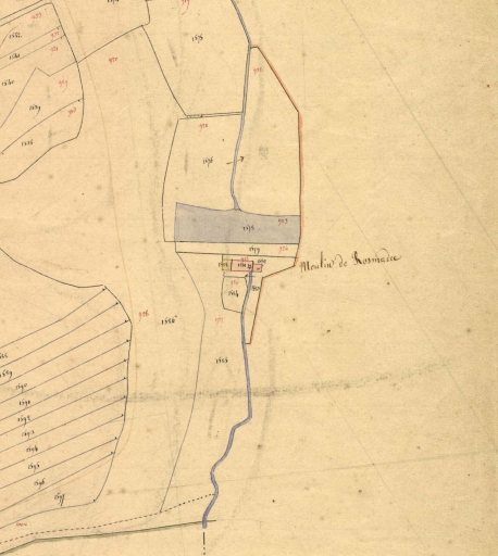 Moulin à farine, Moulin de Rosmadec (Telgruc-sur-Mer)