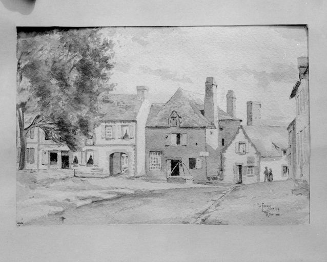Maison dite "Pavillon d'en Bas", 11 place Bellanger (Le Faouët)