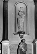 Statue, église paroissiale Saint-Servan (Guitté)