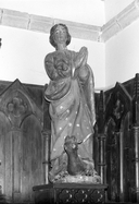 Statue, église paroissiale Notre-Dame-de-Pitié (La Chapelle-Blanche)