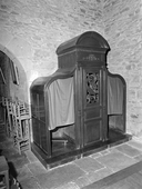 Confessionnal (1), église paroissiale Saint-Jean-Baptiste (Lézardrieux)