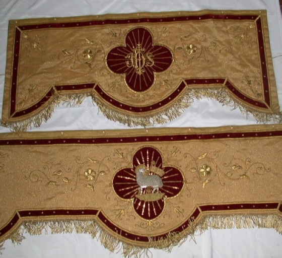 Garniture de dais de procession 2