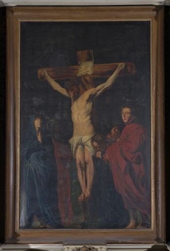Tableau d'autel : Crucifixion