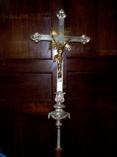 Croix de procession ; hampe de procession