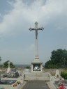 Croix de cimetière, R.N. 175 (Romazy)