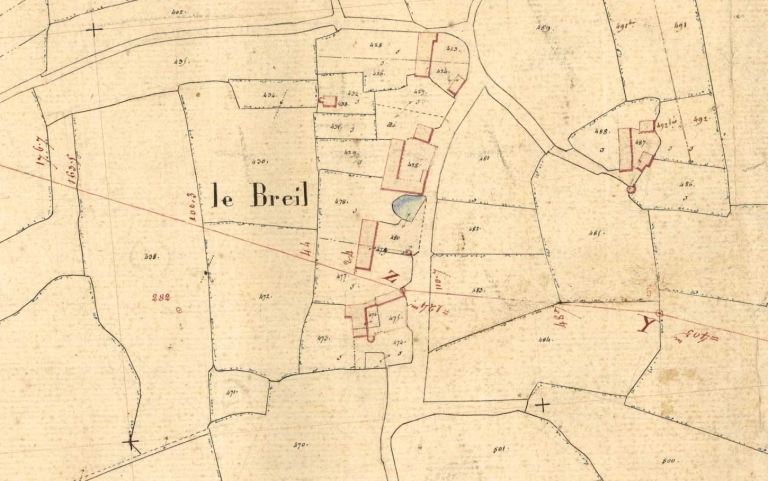 Écart, le Breil (Breteil)