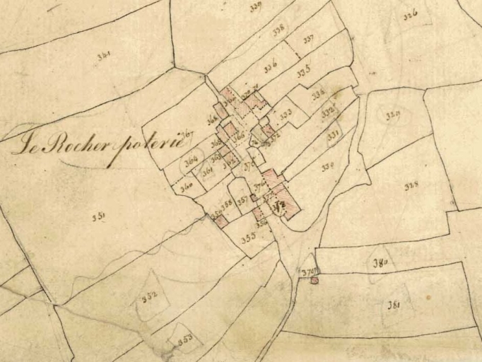 Écart, le Rocher Poterie (Cuguen)