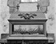 Reliquaire, de saint Goustan, abbaye de bénédictins Saint-Gildas, de bénédictins de la congrégation de Saint-Maur, de soeurs de la charité de Saint-Louis (Saint-Gildas-de-Rhuys)