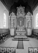 Retable (retable architecturé), église paroissiale Saint-Caradec (Saint-Caradec-Trégomel)