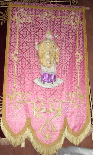 Bannière de procession 2 : Saint Martin et La Vierge