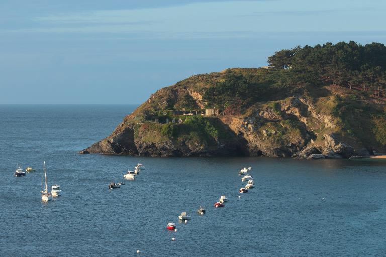 Ensemble fortifié (batteries et retranchement), Port Blanc et Pointe d'Arzic (Locmaria)