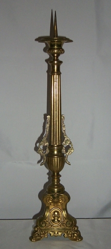 Ensemble de 10 chandeliers d'autel