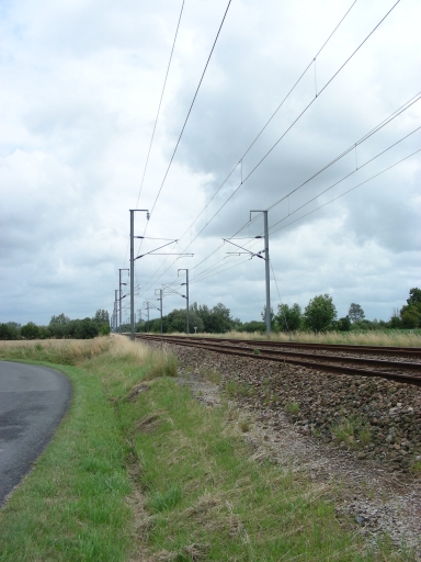 Voie ferrée Rennes-Saint-Malo (section La Gouesnière)