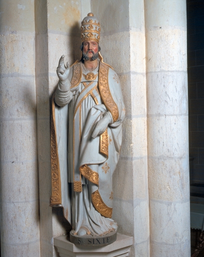 Statue : saint Sixt