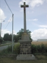Croix monumentale, la Lande (Talensac)