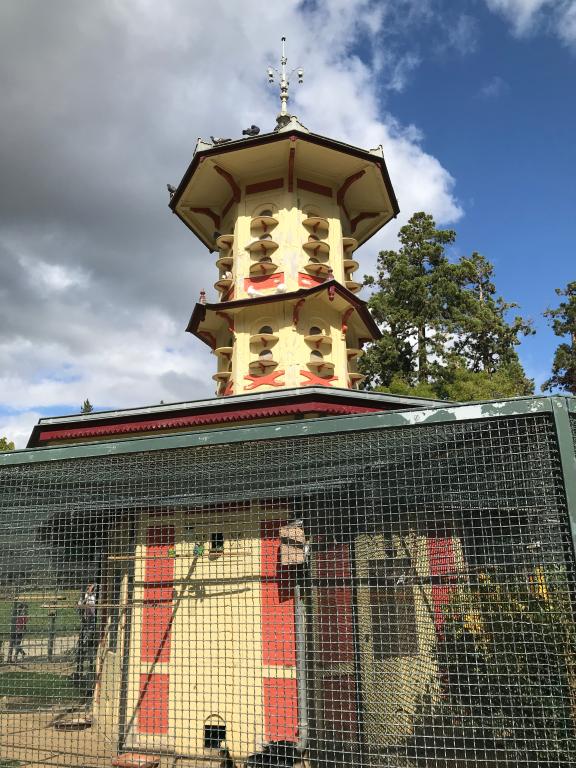Volière, Parc du Thabor (Rennes)