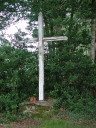 Croix de chemin, les Chênes (Paimpont)
