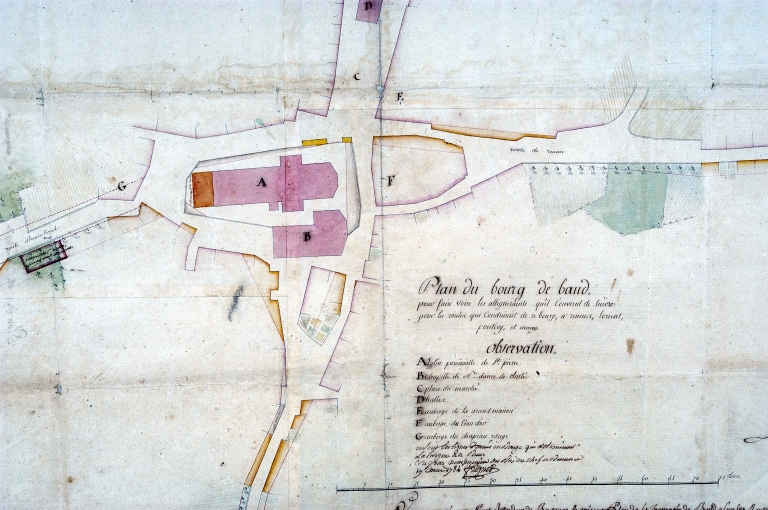 La ville de Baud