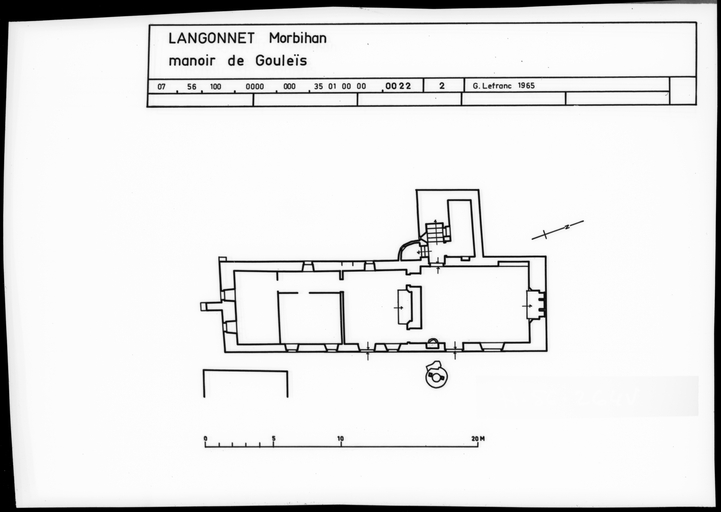 Manoir, Gouleis (Langonnet)