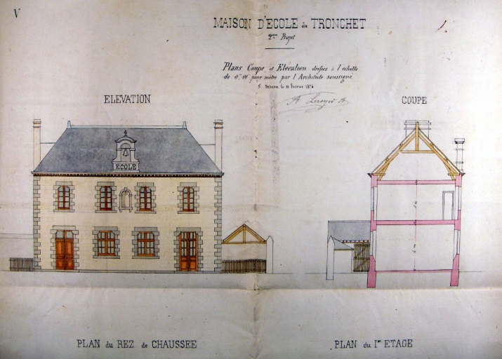 École, le Baillage (Le Tronchet)