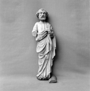 Statuette : Saint Pierre, chapelle Saint-Aubin, Lanvaidic (Port-Launay)