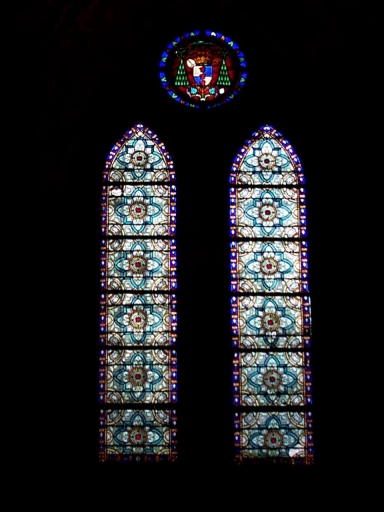 Verrière de la baie 22 (verrière décorative)