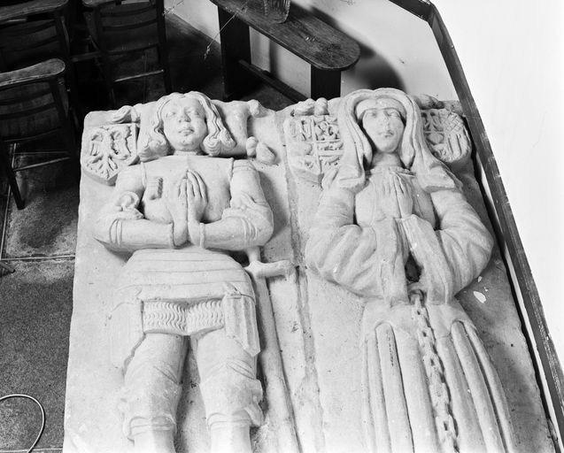 Tombeau : famille Herbaut-Quelen, église Sainte-Croix (La Croix-Helléan)