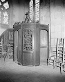 Confessionnal, église paroissiale Saint-Tudec et Sainte-Anne (Landudec)