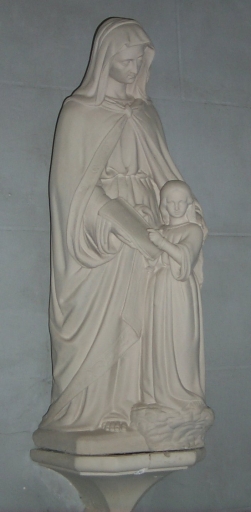 Statue sur culot : Education de la Vierge