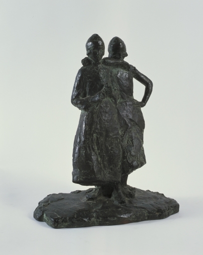 Statue : Deux Hollandaises, dite aussi Sourire de Hollande