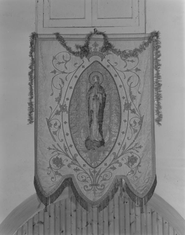 Bannière : Immaculée Conception, église paroissiale sainte-Brigitte, sainte-Anne (Noyalo fusionnée en Theix-Noyalo en 2016)