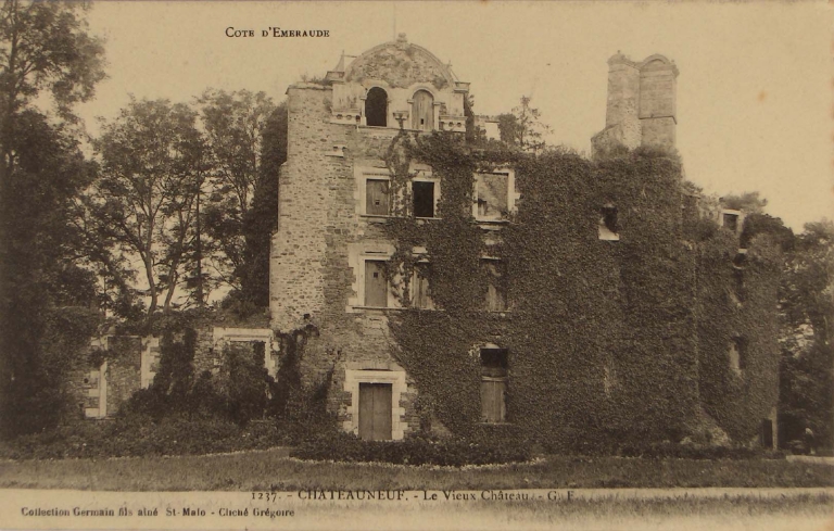 Les demeures, manoirs ou châteaux sur la commune de Châteauneuf-d'Ille-et-Vilaine