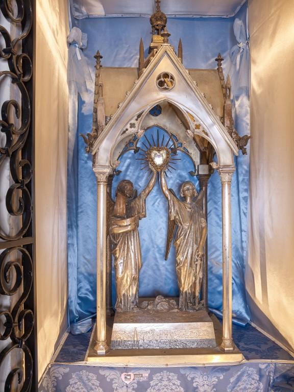 Reliquaire du vœu de 1939-1945, basilique Notre-Dame-d'Espérance (Saint-Brieuc)