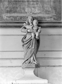 Statue (statuette, d'applique) : Vierge à l'Enfant dite Notre-Dame de Grâce, chapelle Notre-Dame (Trédarzec)