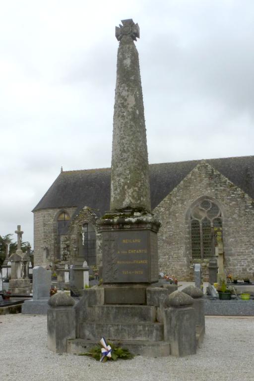 Stèle puis monument aux morts, Meilars (Confort-Meilars)