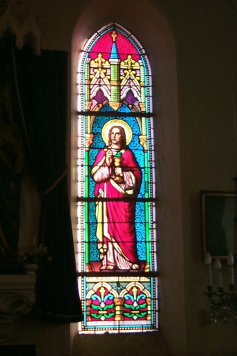 Verrière de la baie 2 : saint Jean l'évangéliste