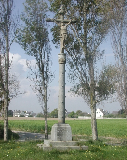 Croix de chemin, rue du Moulin d'Anne (Saint-Cast-le-Guildo)