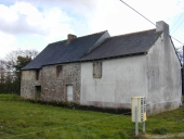 Alignement de maisons, le Breil Rond (Liffré)