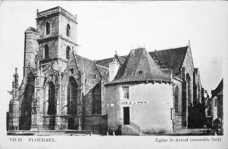 Église paroissiale Saint-Armel, place de l'église (Ploërmel)