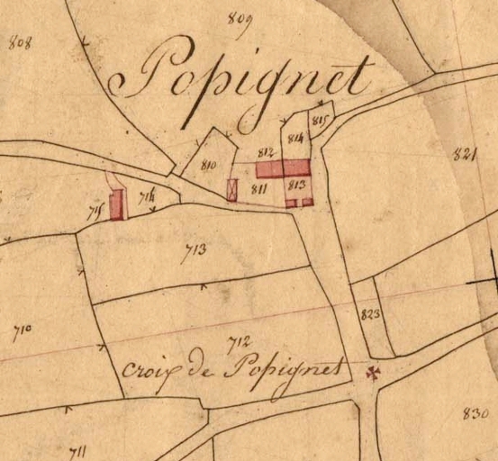 Croix de chemin, Popignet (Plougrescant)