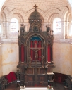 Ensemble du maître-autel : autel, tabernacle, baldaquin d'autel, 3 degrés d'autel