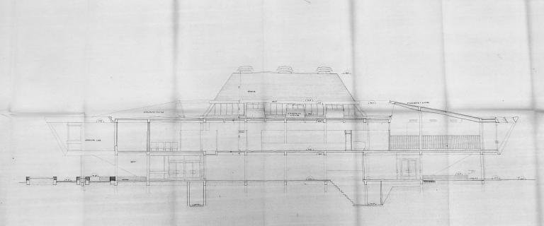 Réfectoire et infirmerie du lycée Bréquigny, 7 avenue Georges Graff (Rennes)