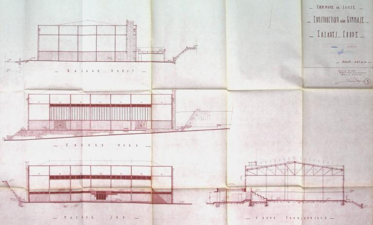 Salle omnisports n° 1, rue Pierre et Marie Curie (Janzé)