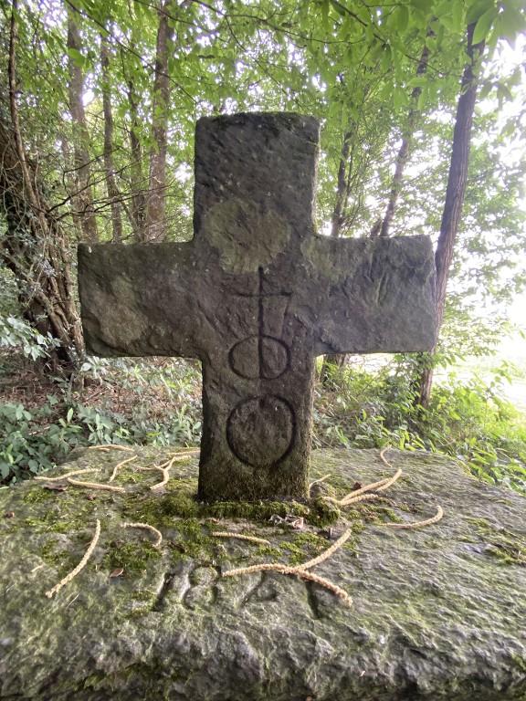 Croix de chemin, dite la Croix noix (Pleucadeuc)