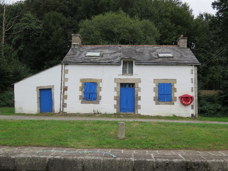 Canal du Blavet, maison éclusière n°13, Boternau (Pluméliau fusionnée en Pluméliau-Bieuzy en 2019)